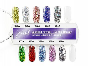 Y1SE012JN Sparkled Powder Color Chart-Twinkle Holiday