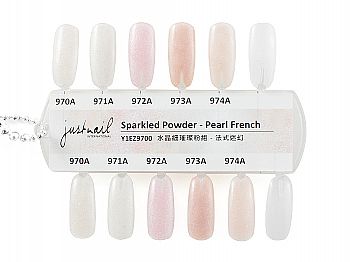 Y1SE013JN Sparkled Powder Color Chart-Pearl French