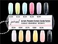 Y1SE015JN Sparkled Powder Color Chart-Cotton Candy Series