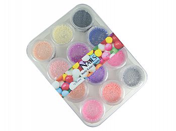 Y1CLK04-1Nails Color Beads kit 01  S