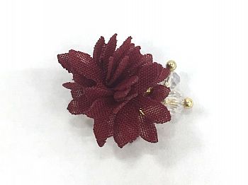 Y1NO003Magnet Flowers-Red  G