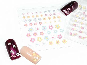 Y1BH3D Nail Sticker