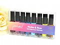 Y1FN007Water base Acrylic with brush set (Rhythm & Blues))-8 colors
